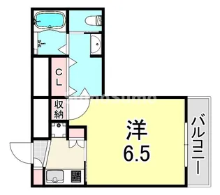 サンロイヤル武庫之荘【2階】の間取り