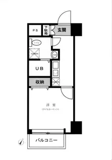 セントヒルズ池尻【10階】の間取り