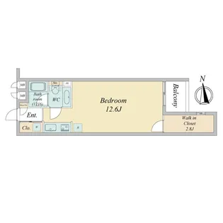 エルスタンザ下北沢【2階】の間取り