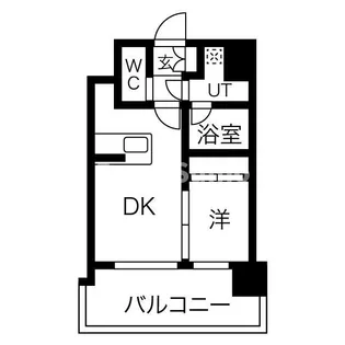 ラ・エスパシオ箱崎【3階】の間取り