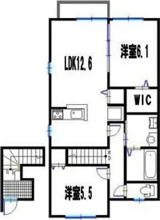 クオーレⅠの間取り