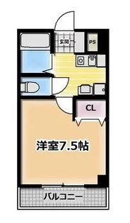 サンリット本山南【3階】の間取り