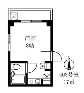 アリュール自由が丘【4階】の間取り