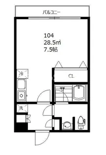 ARCS KOMAZAWA【1階】の間取り