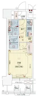 大阪府大阪市西区九条2丁目【マンション】の間取り