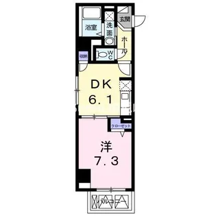 兵庫県尼崎市稲葉荘1丁目【アパート】の間取り