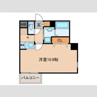 ラフィーネ【1階】の間取り