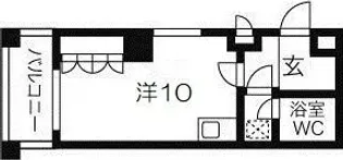 朝日プラザ西舞子【1階】の間取り