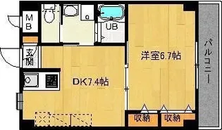 グランシャリオⅡ【3階】の間取り
