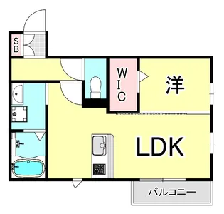 兵庫県西宮市津門大塚町【アパート】の間取り