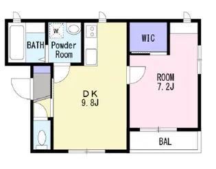 EVERLIFE西明石【3階】の間取り