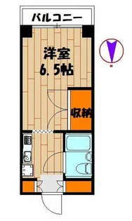 グランドパレス東北沢【2階】の間取り