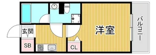 兵庫県神戸市灘区友田町4丁目【マンション】の間取り