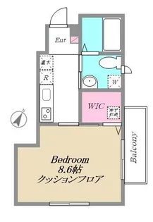 油面パークヴィレッジ【1階】の間取り