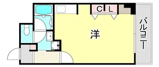 兵庫県神戸市中央区山本通3丁目【マンション】の間取り
