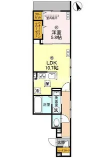 ラフレーズ【1階】の間取り