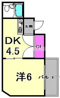 兵庫県尼崎市立花町3丁目【マンション】の間取り