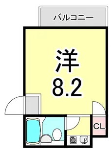 兵庫県神戸市東灘区御影石町3丁目【マンション】の間取り