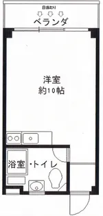 新神戸マンション北館【4階】の間取り