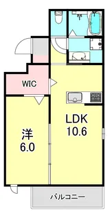 アンティークショコラ3番館【2階】の間取り