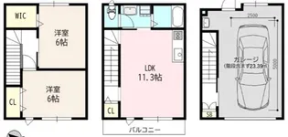 La Luce OSAKA Ovestの間取り