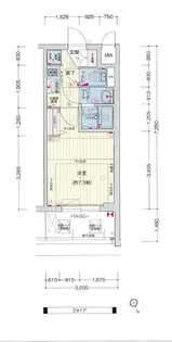 兵庫県神戸市兵庫区西出町2丁目【マンション】の間取り