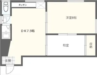 H2六甲【2階】の間取り