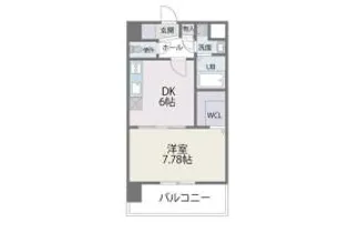 レジデンス20【6階】の間取り