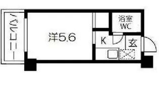 山手ダイヤハイツB棟【4階】の間取り