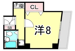 メゾントキワ曙【2階】の間取り