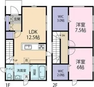 兵庫県明石市大蔵中町【一戸建】の間取り