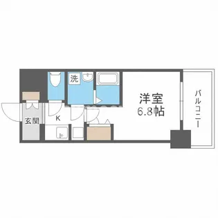 ルーエ本町【3階】の間取り