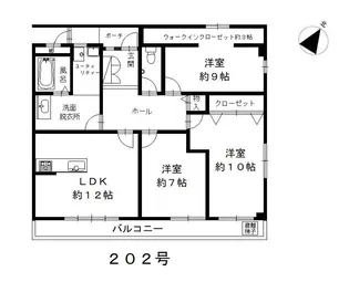 兵庫県神戸市灘区大内通5丁目【マンション】の間取り