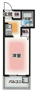 兵庫県神戸市兵庫区東山町4丁目【マンション】の間取り