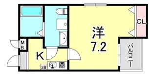 兵庫県神戸市須磨区須磨浦通5丁目【マンション】の間取り