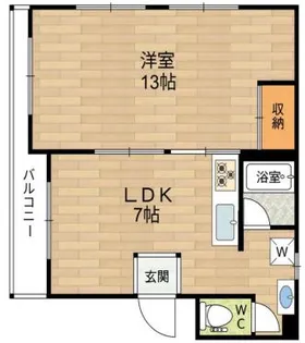 グレーズハイツ下沢【3階】の間取り