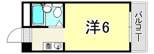 プリエール名神尼崎【10階】の間取り