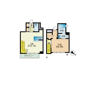 サニークレスト薬院の間取り