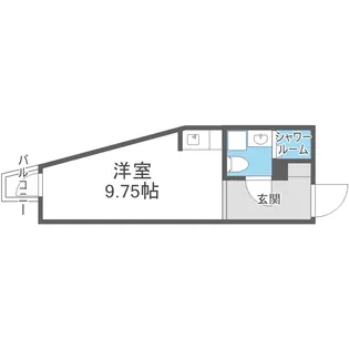 ガレット南福岡【1階】の間取り