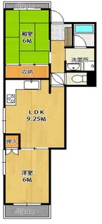 ジョイフル赤羽【3階】の間取り