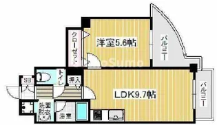 兵庫県神戸市中央区浜辺通3丁目【マンション】の間取り