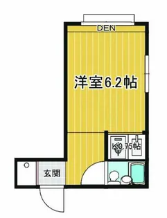 ラッフィナート磯馴【3階】の間取り