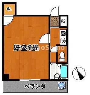 クレールステュディオ【2階】の間取り