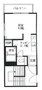 テル代官山【2階】の間取り
