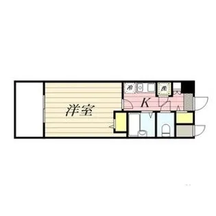 メゾン・ド・ヴィレ 大濠【4階】の間取り