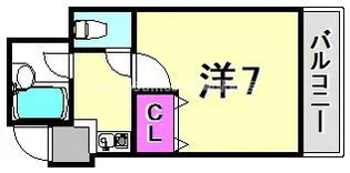 サンブライト南塚口【3階】の間取り