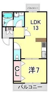 ライオンズマンション本山第5【2階】の間取り