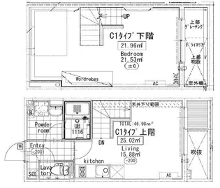 プライマル駒沢大学【1階】の間取り