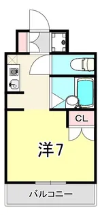 兵庫県神戸市灘区八幡町1丁目【マンション】の間取り