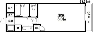 サンシャインひがし清水【2階】の間取り
